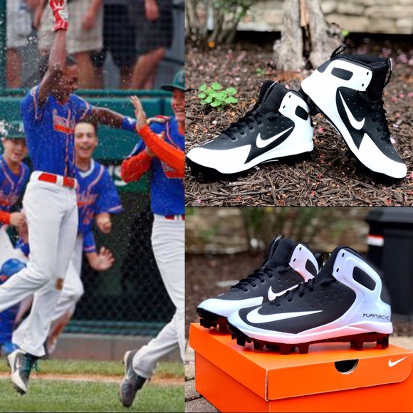 LAST 1 NWT Nike Huarache Pro Mid Baseball Cleats - Picture 7 of 9